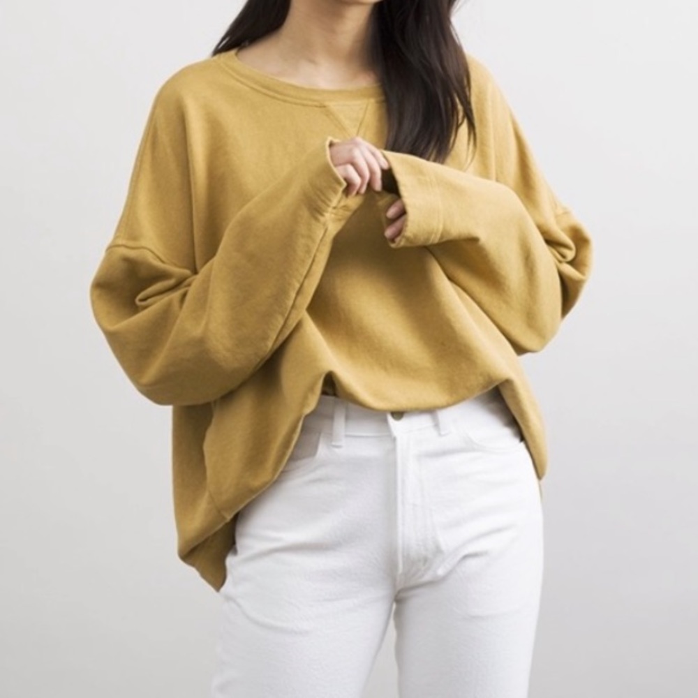 Proof Collective Mustard Restructured Sweatshirt